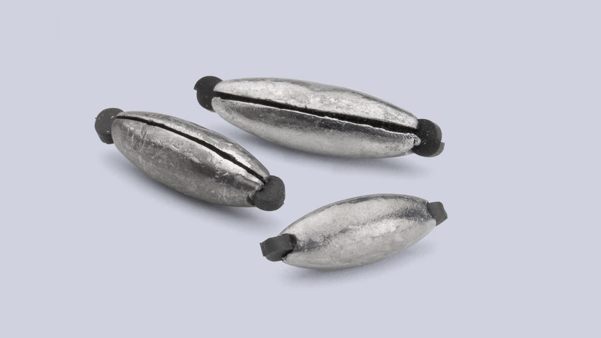 Angler Tackle Rubber Centre Sinkers