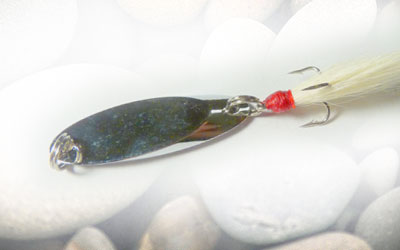South Bend Fishing Spoon with Bucktail