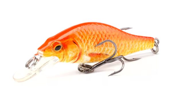 orange and yellow gold color crankbait