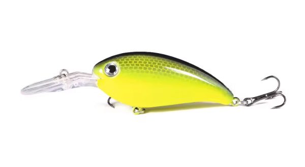 lime green body crankbait