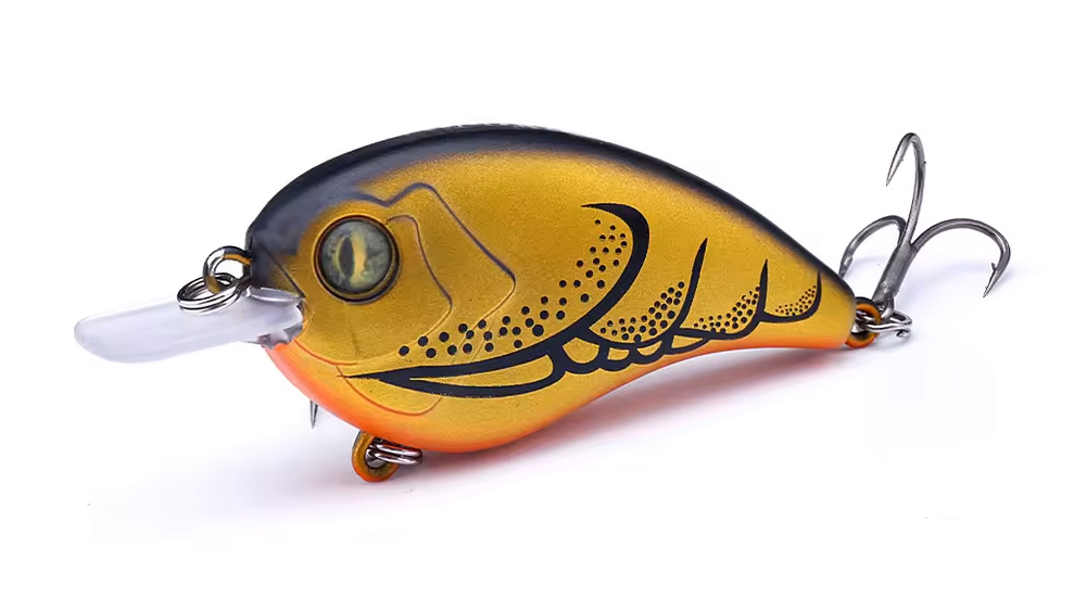 orange pumpkin looking crankbait