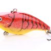 orange bottom red top craw pattern crankbait